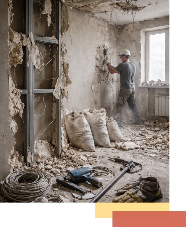 Профессиональный демонтаж зданий и конструкций в Дивногорске