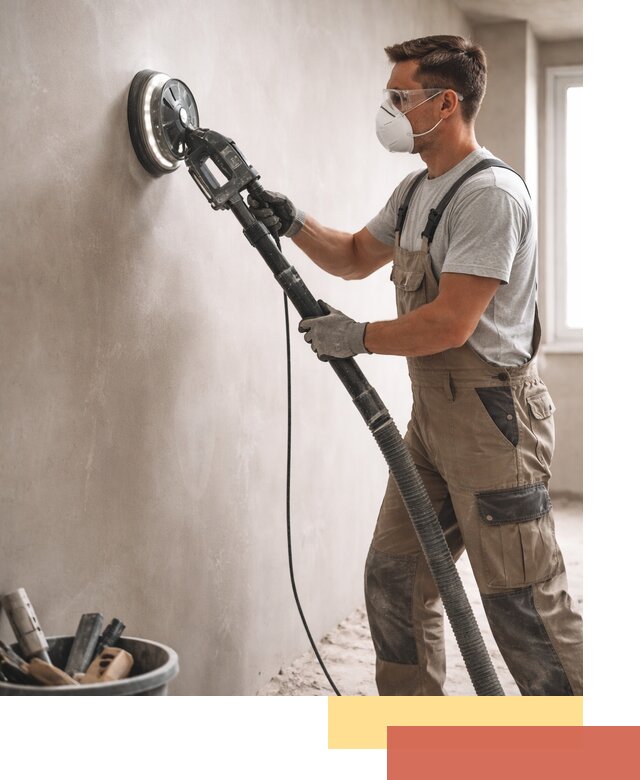 Профессиональная шлифовка стен в Дивногорске быстро и качественно