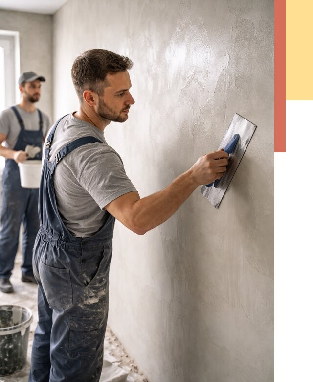 Глянцевание штукатурки стен в Дивногорске от 7583 руб. — услуги и затирка | ОТДЕЛОЧНИК-Двн