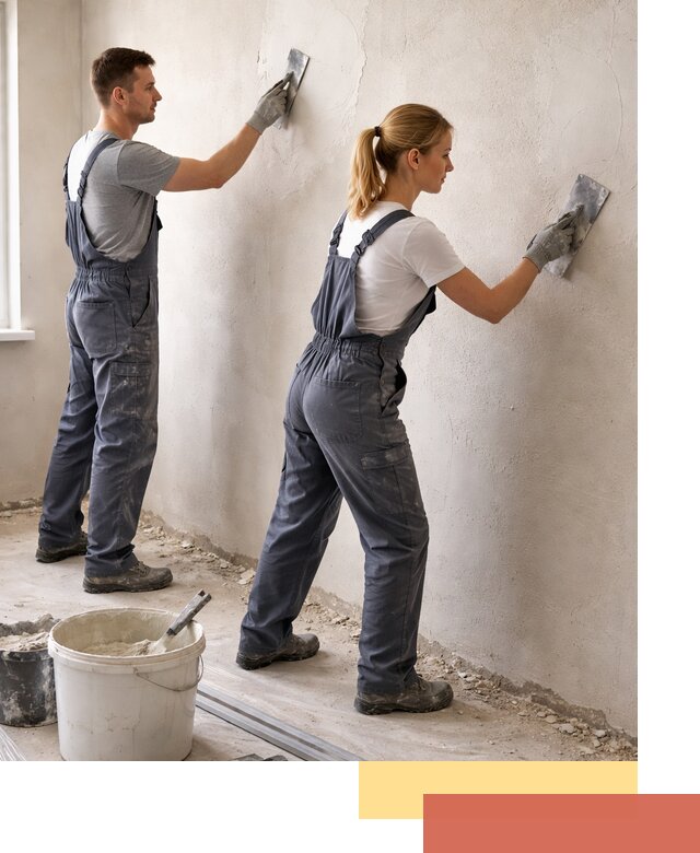 Штукатурка стен под обои в Дивногорске профессионально и быстро