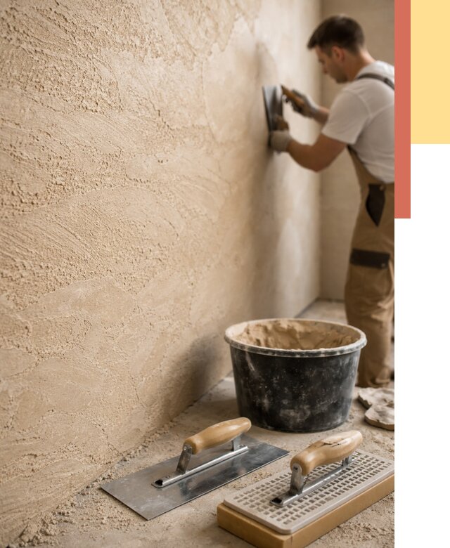 Декоративная штукатурка травертин в Дивногорске от 1820 руб/м2 — качественно и недорого | ОТДЕЛОЧНИК-Двн