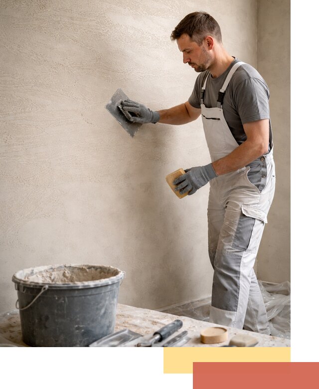 Декоративная штукатурка травертин в Дивногорске для стен и потолков