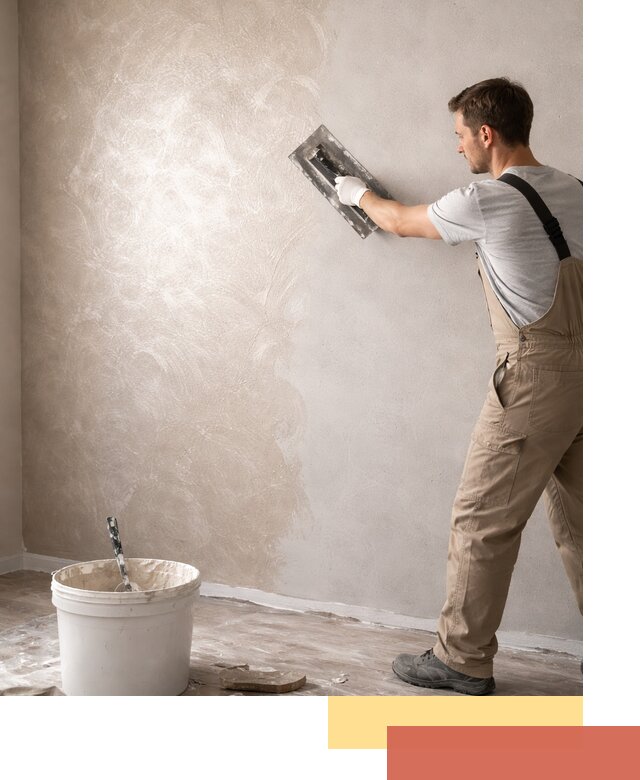 Декоративная штукатурка «Мокрый шелк» под ключ в Дивногорске