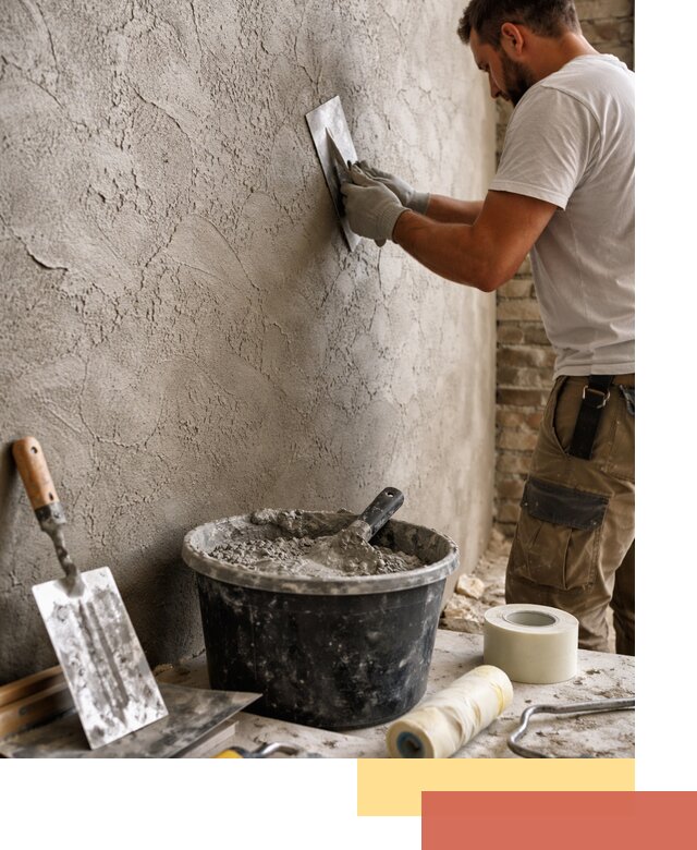 Декоративная штукатурка лофт в Дивногорске — отделка стен и потолков