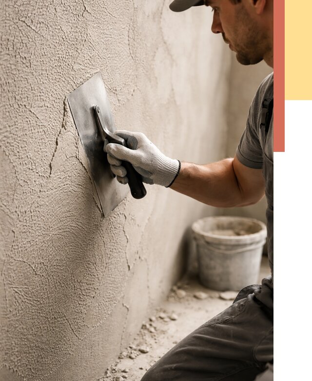 Структурная штукатурка стен в Дивногорске от 4550 руб. под ключ | ОТДЕЛОЧНИК-Двн