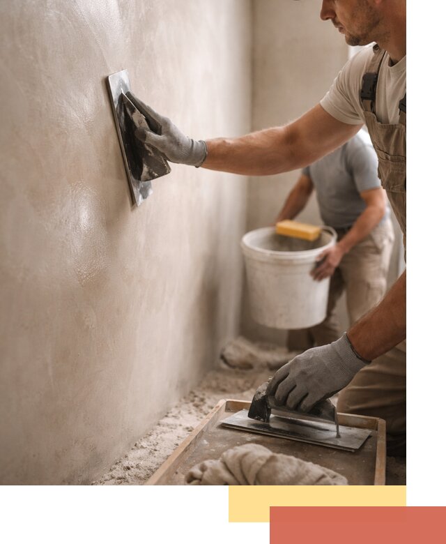 Нанесение марокканской штукатурки таделакт в Дивногорске
