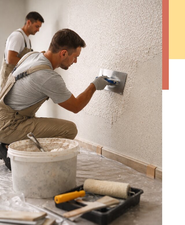 Нанесение жидких обоев в Дивногорске от 7583 руб./м2 — быстро и недорого | ОТДЕЛОЧНИК-Двн