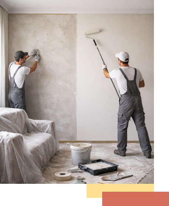 Покраска стен антивандальной краской в Дивногорске