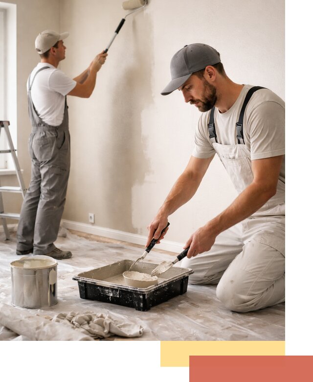 Покраска стен в квартире в Дивногорске — профессионально и аккуратно