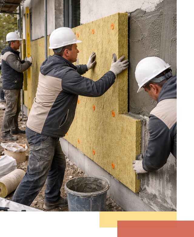 Утепление стен минватой в Дивногорске — тепло и звукоизоляция