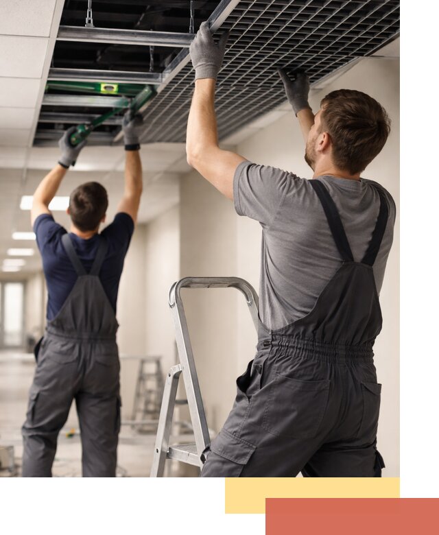 Монтаж потолка Грильято в Дивногорске: установка под ключ качественно