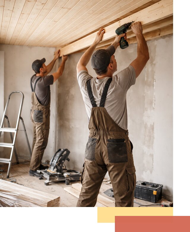 Монтаж потолка из вагонки в Дивногорске профессионально и аккуратно