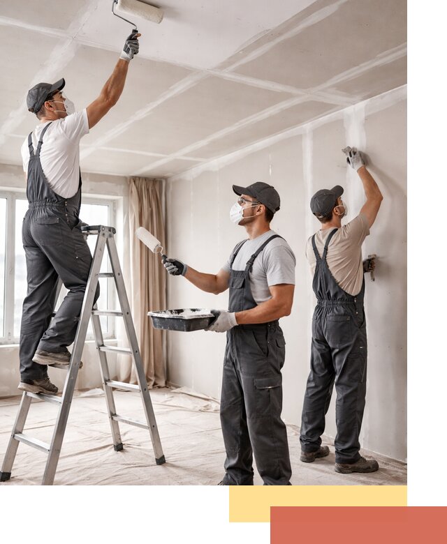 Покраска потолка из гипсокартона в Дивногорске качественно и недорого