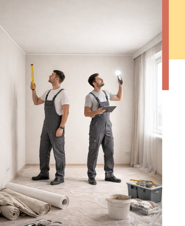 Отделка потолка в Дивногорске недорого от 758 руб/м2 | Услуги ОТДЕЛОЧНИК-Двн